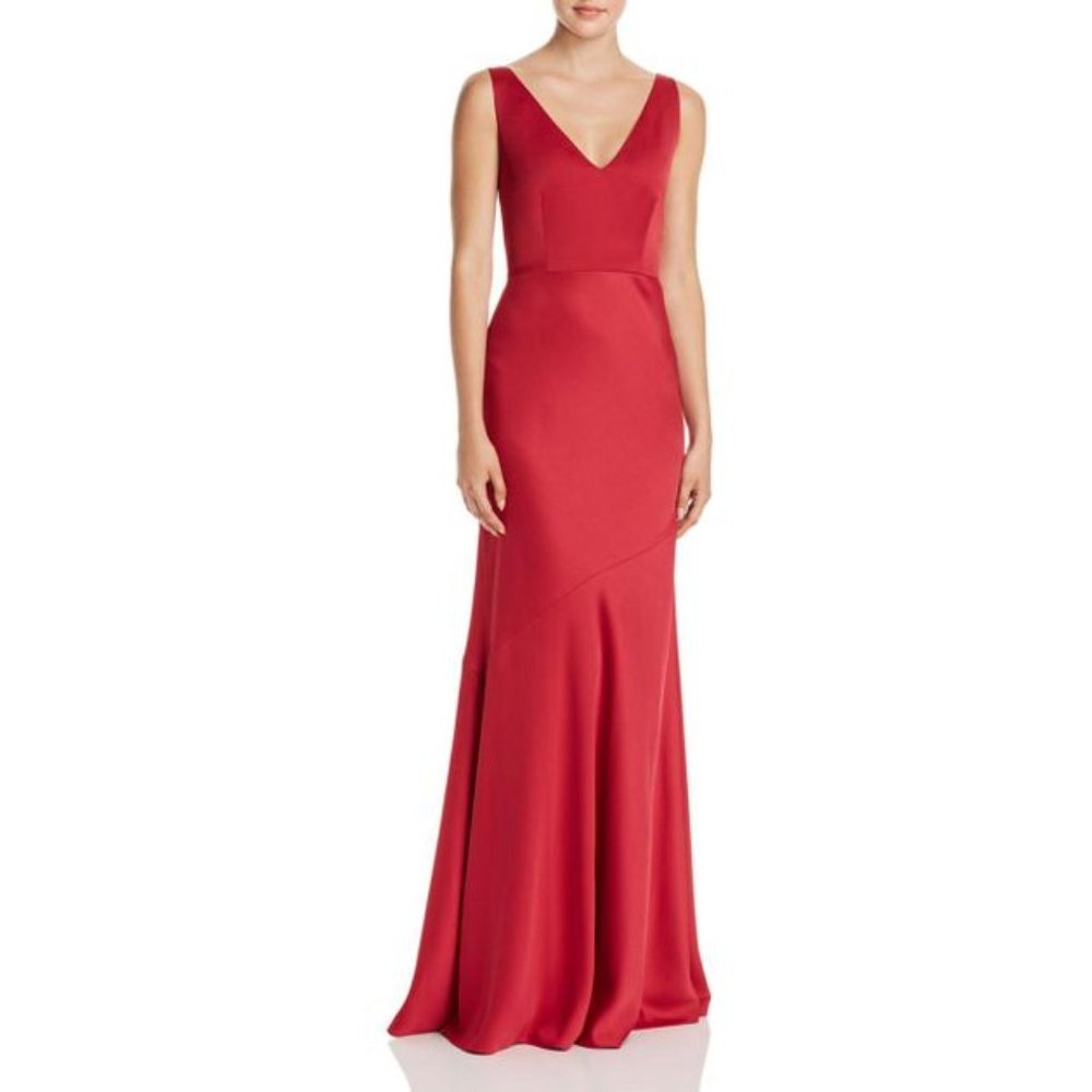 Rachel Zoe Red Megan Gown (Size 2)